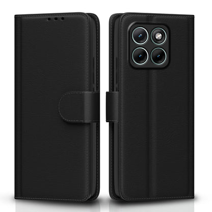 Moto Edge 70 Fusion 5G Wallet flip case in black by Pikkme