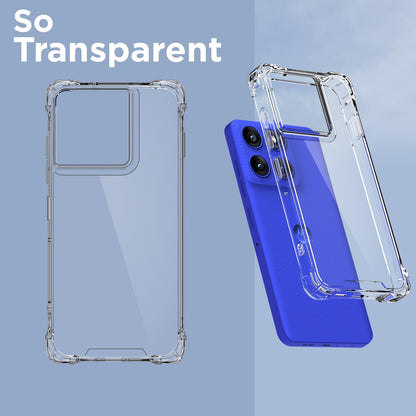 Moto Edge 60 Pro 5G back cover in transparent by Pikkme – photo 2