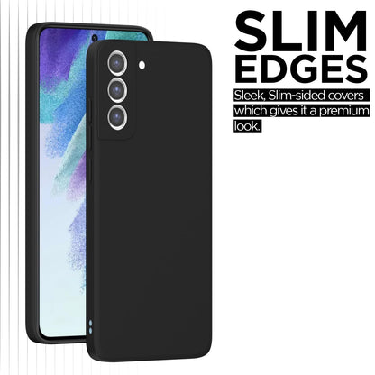 Black Matte back cover for Samsung S21 FE 5G – Pikkme – photo 6