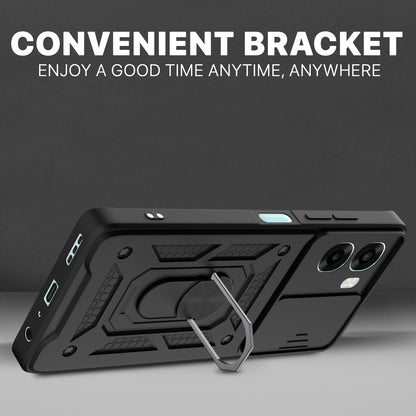 Pikkme Oppo A6X 5G/360 D10 Camera Shield black back cover – photo 3