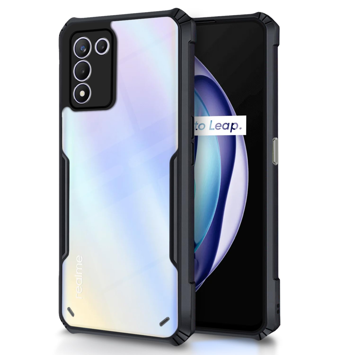   Realme 9 5G SE/Realme 9 5G Speed Edition Back Cover - Black 