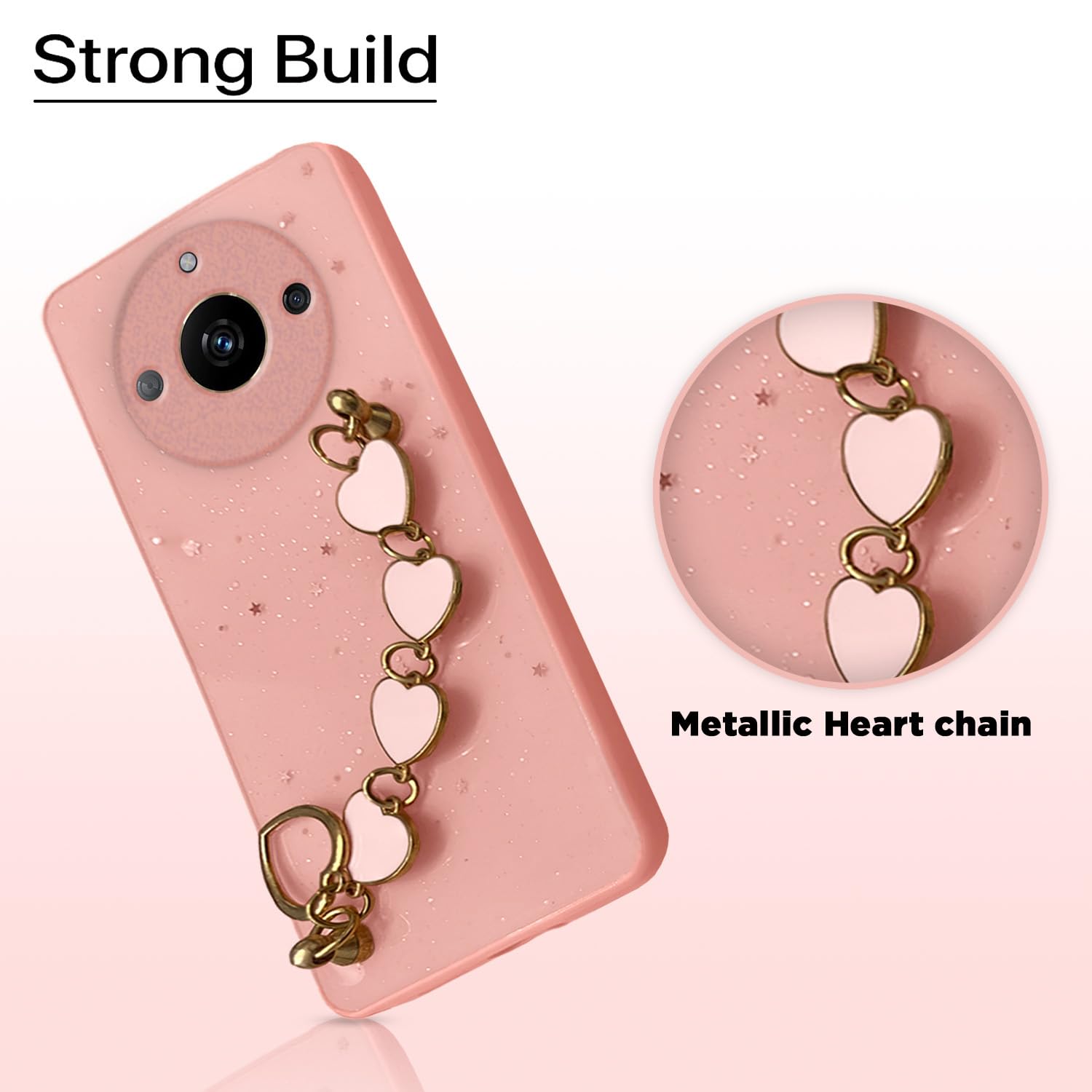 Pikkme Realme Narzo 60 5G pink mobile back cover – photo 7