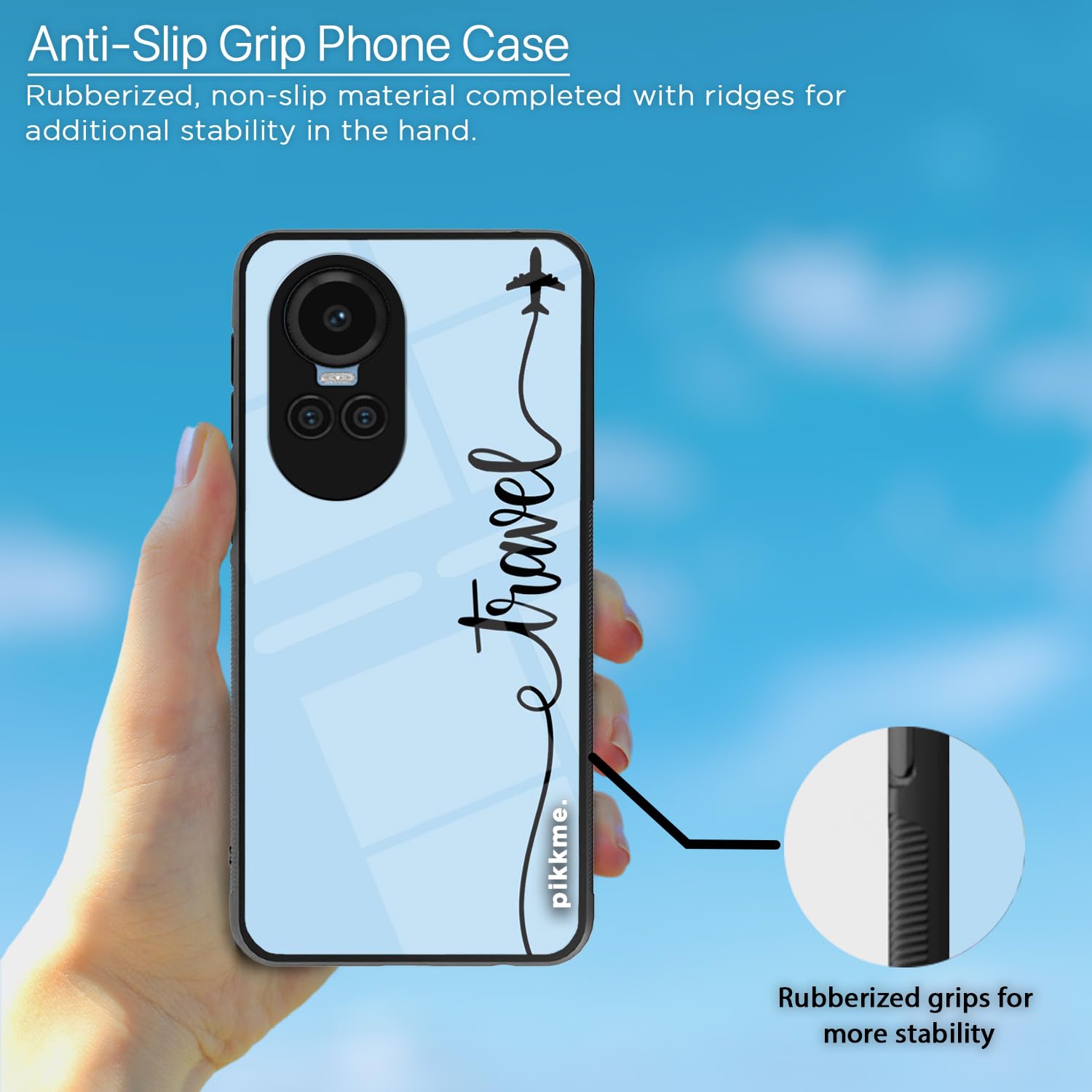 Oppo Reno 10 5G Hybrid mobile cover by Pikkme – photo 5