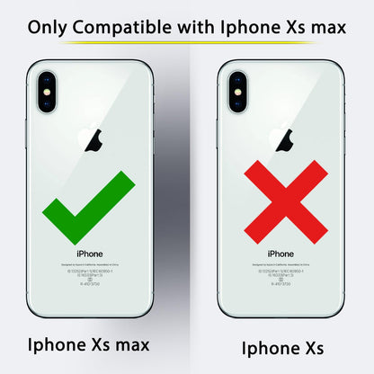 Pikkme iPhone Xs Max Silver Electroplated Chrome Leather Back Cover (Green)