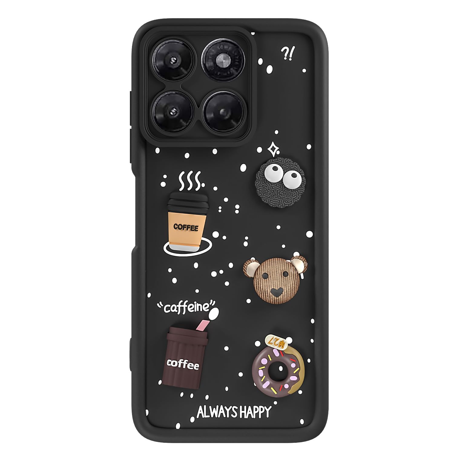 Pikkme black mobile cover for Moto G37 Power 5G – photo 7