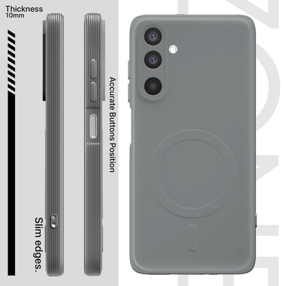 Grey MagSafe mobile cover for Samsung M47/A27 5G – Pikkme – photo 3
