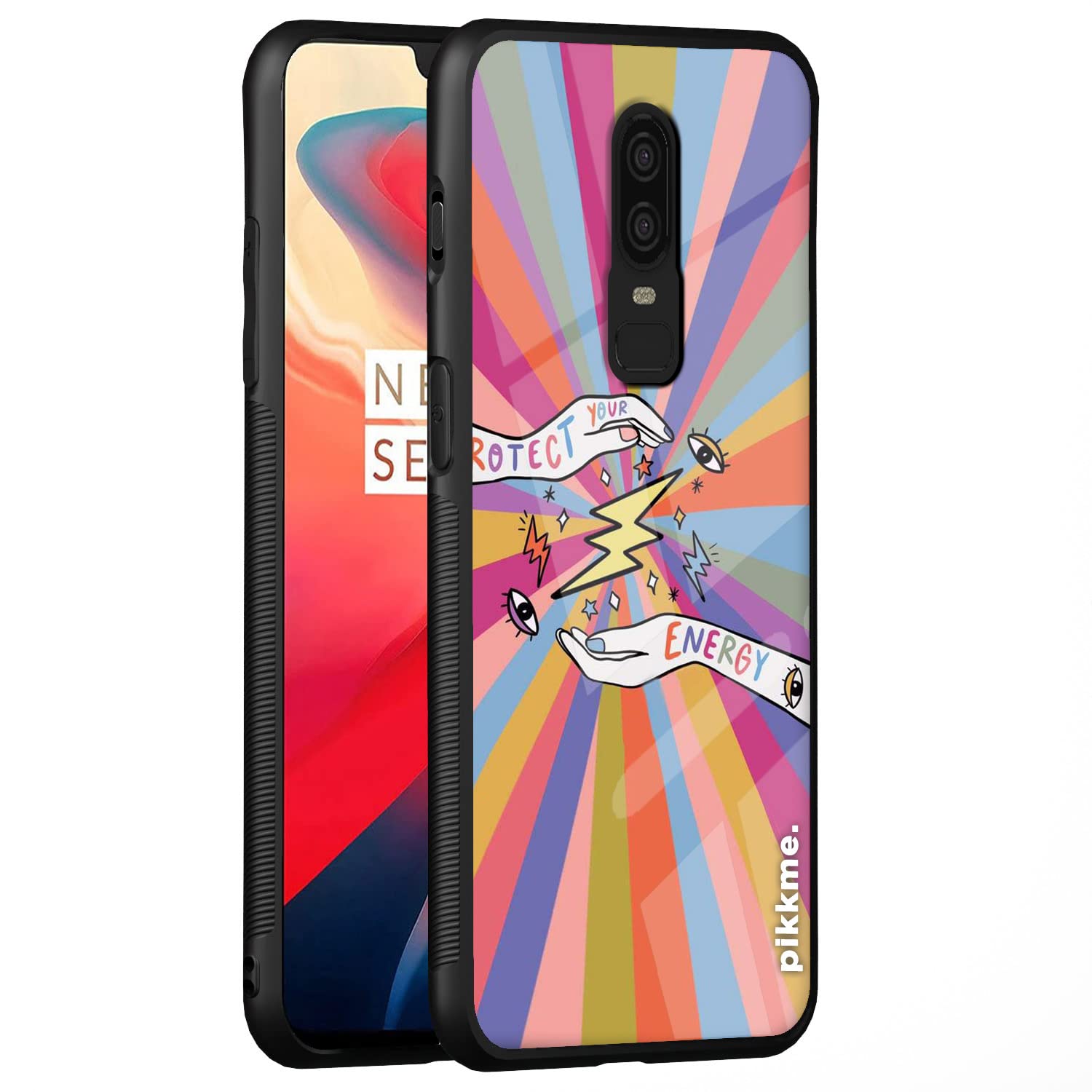 Pikkme back cover for OnePlus 6