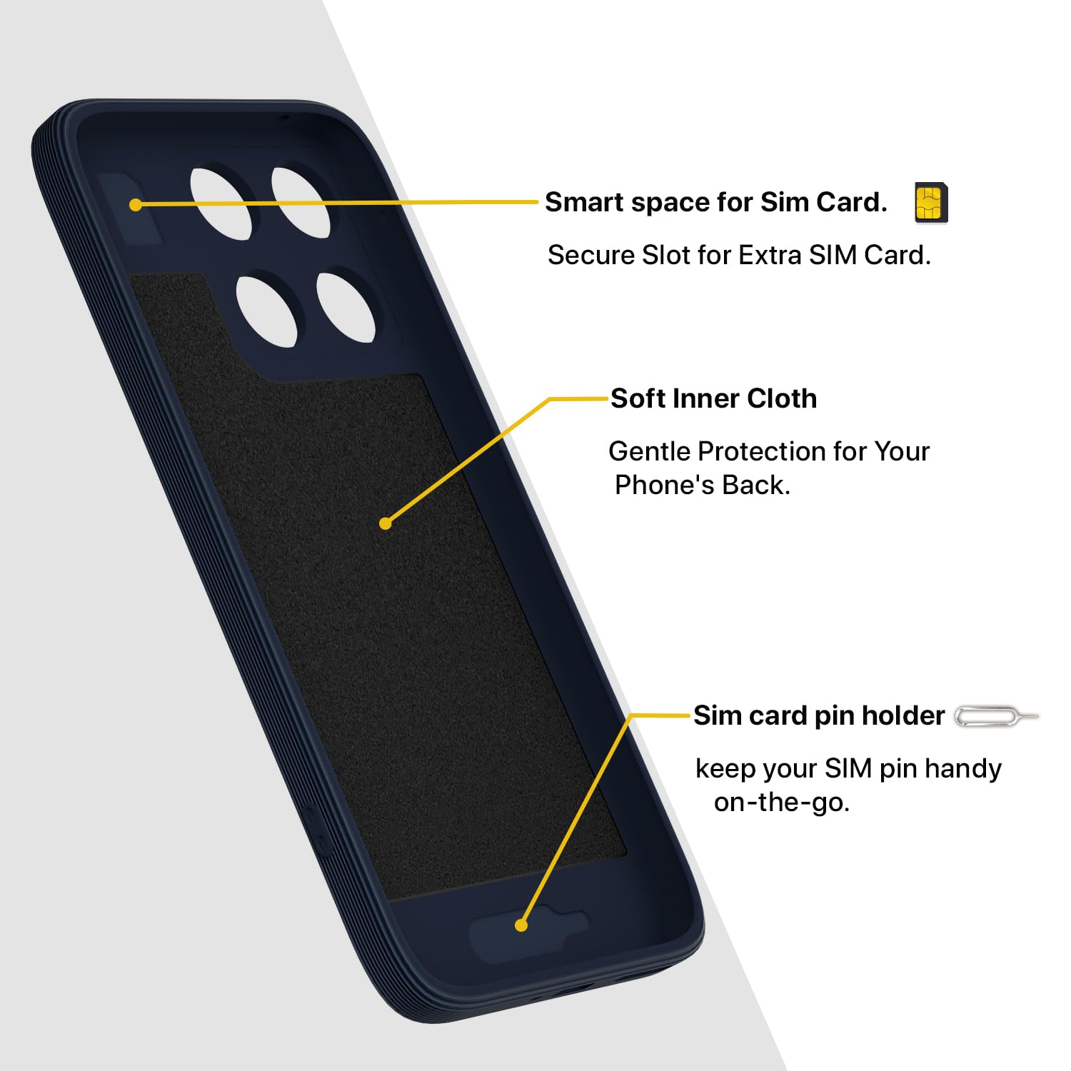 Pikkme blue mobile back cover for Moto Edge 70 Fusion 5G – photo 6