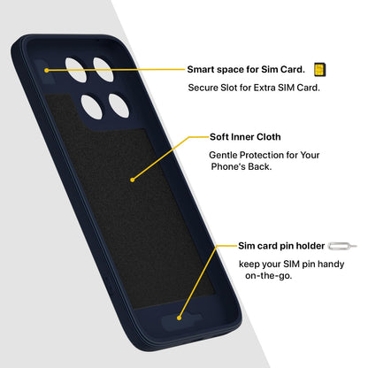 Pikkme blue mobile back cover for Moto Edge 70 Fusion 5G – photo 6
