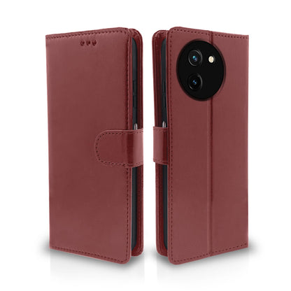 Brown Wallet mobile flip cover for Vivo T3x/Y200i 5G – Pikkme