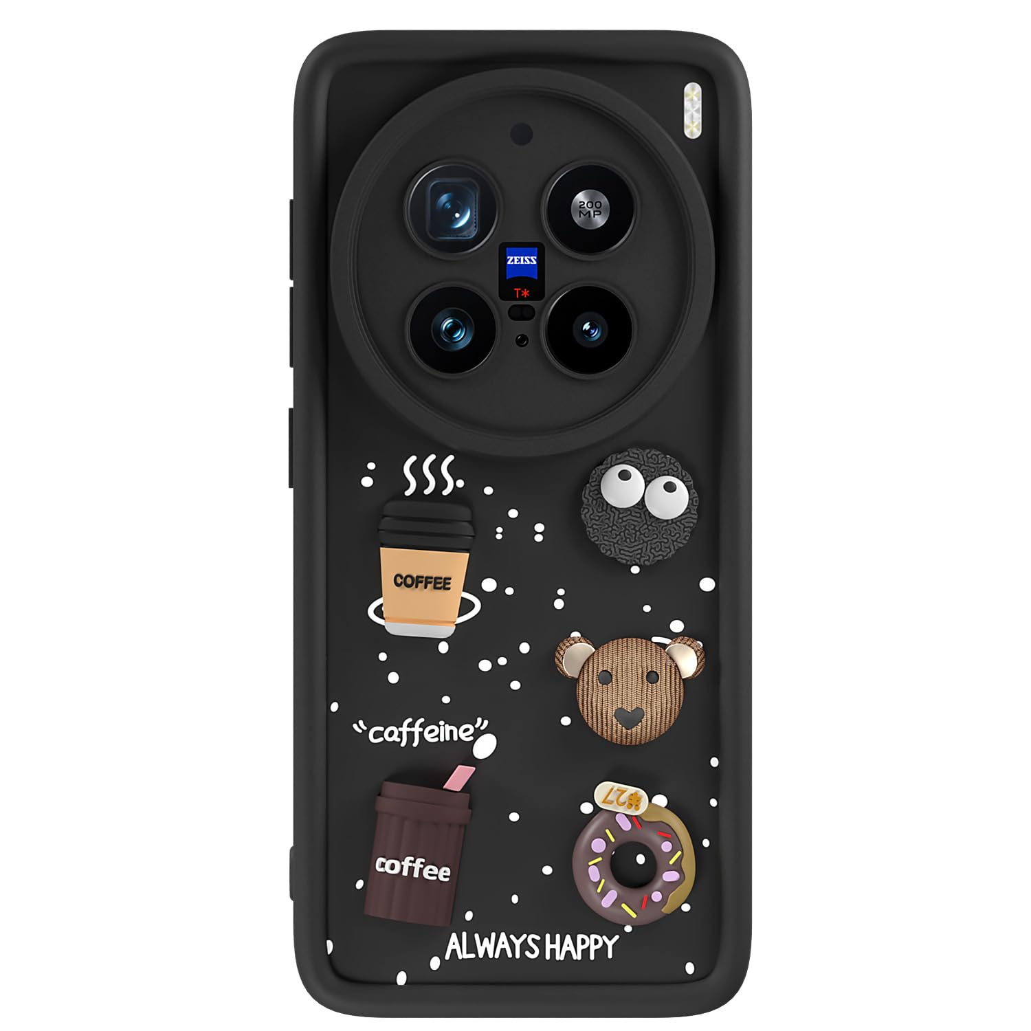 Black back cover for Vivo X200 Pro 5G/3D – Pikkme – photo 7