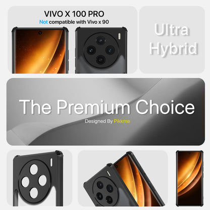Pikkme black mobile back cover for Vivo X100 Pro 5G – photo 3