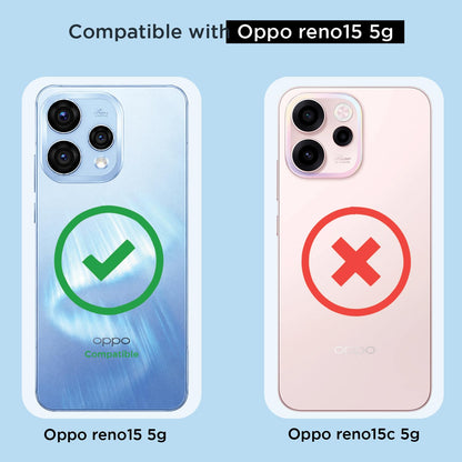 Transparent phone cover for Oppo Reno 15/Reno 15C 5G – Pikkme – photo 4