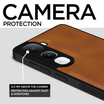 Pikkme brown mobile cover for Vivo Y400 5G – photo 3