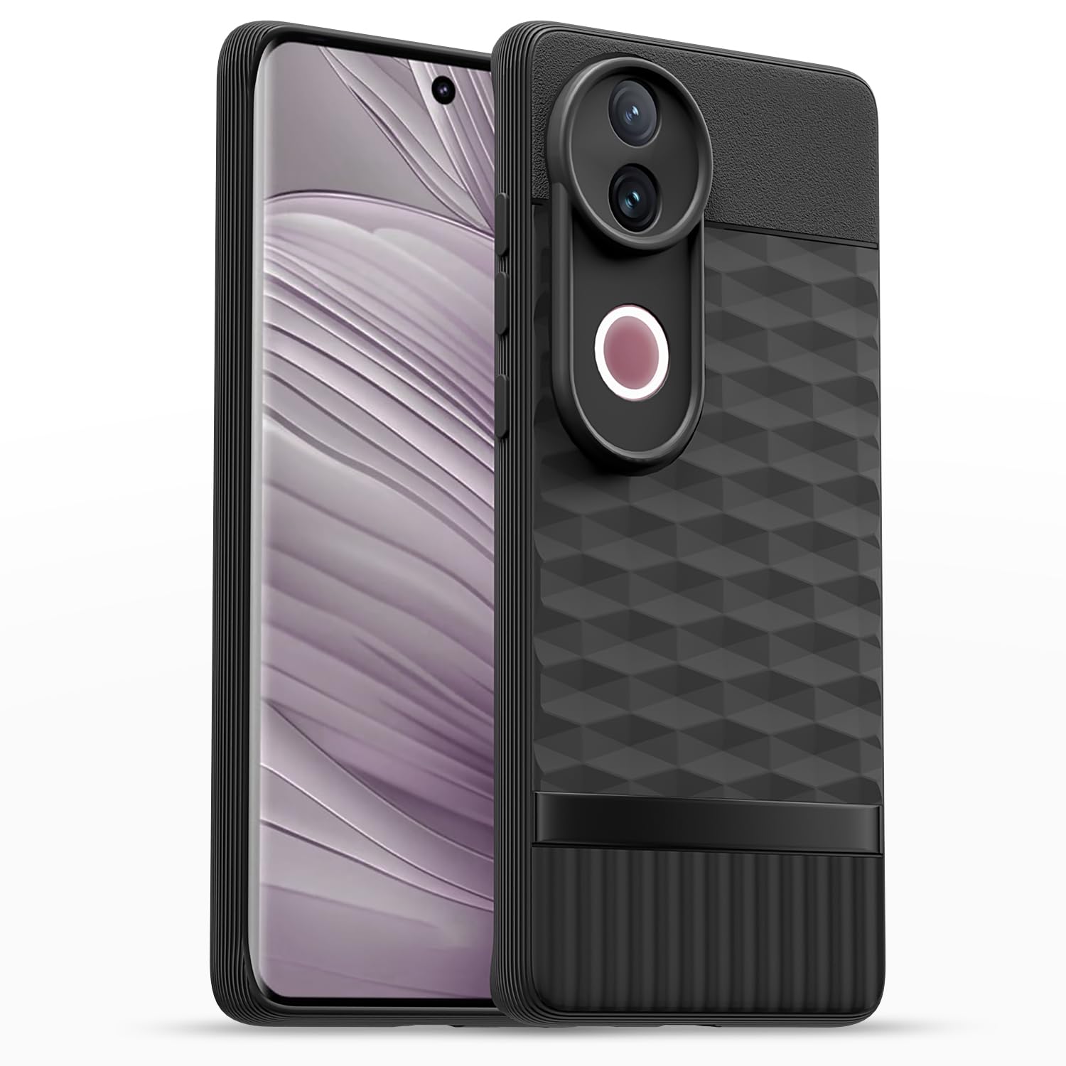 Pikkme Vivo V50 5G / V50e 5G Gencase Back cover (Black)