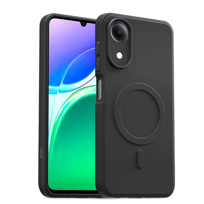 Black MagSafe back cover for Vivo T5e – Pikkme