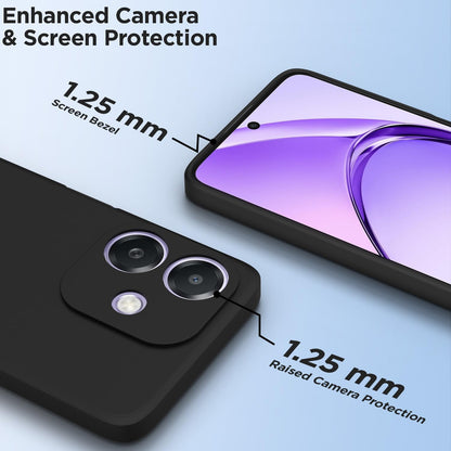 Pikkme Oppo A3x 5G/A3x 4G/A3 5G Matte black phone cover – photo 2