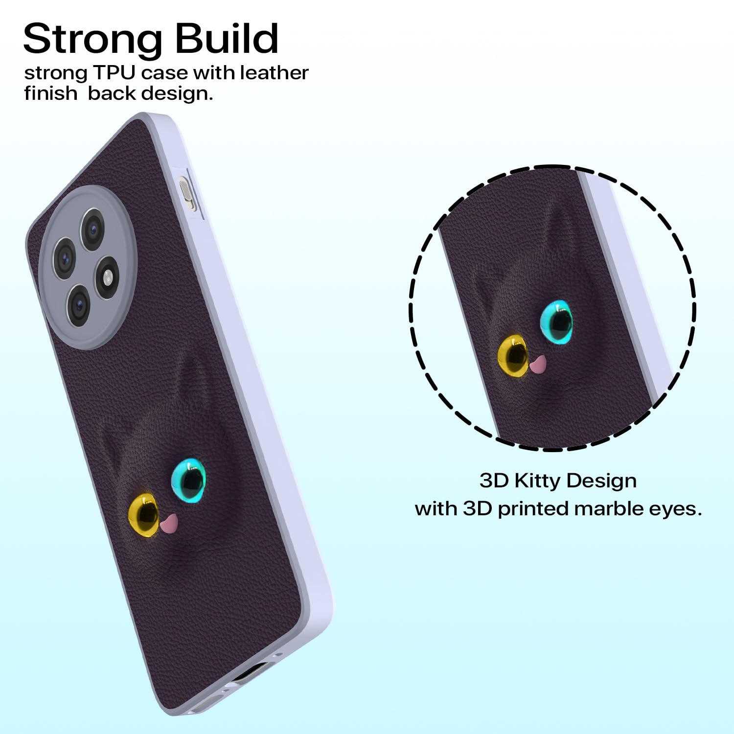 OnePlus 13R 5G back cover in purple by Pikkme – photo 3