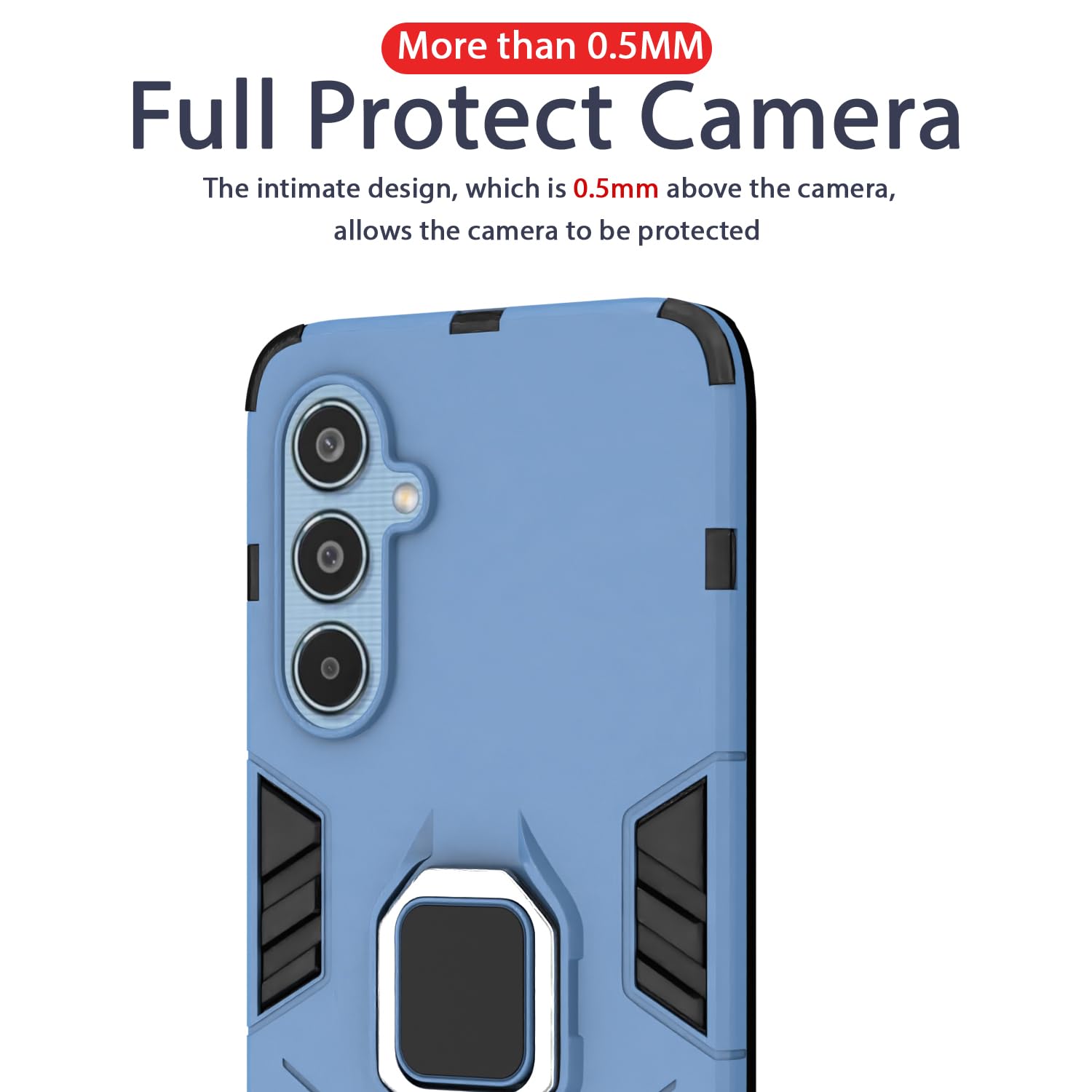 Blue phone cover for Samsung M35 5G – Pikkme – photo 7