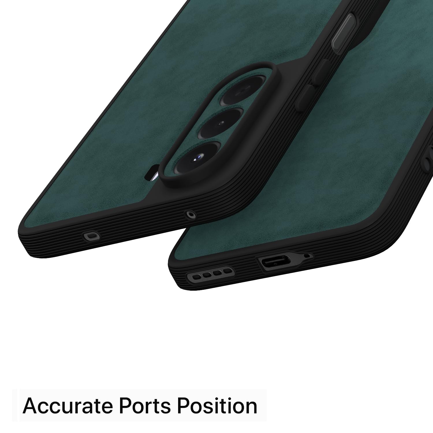 Pikkme green Leather back cover for OnePlus Nord CE 6 Lite 5G – photo 4