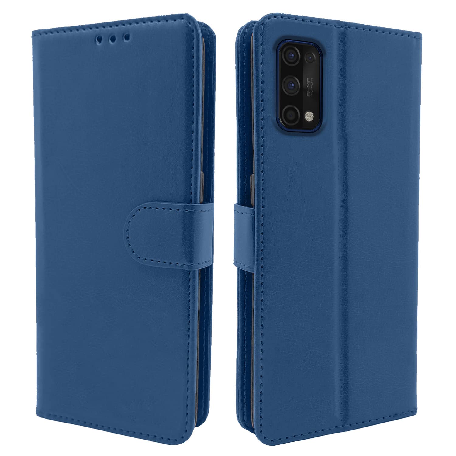 Blue mobile flip cover for Realme 7 Pro – Pikkme