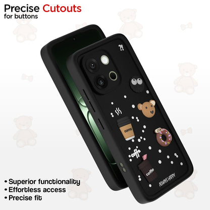 OnePlus 13S 5G/3D Silicone back cover in black by Pikkme – photo 6