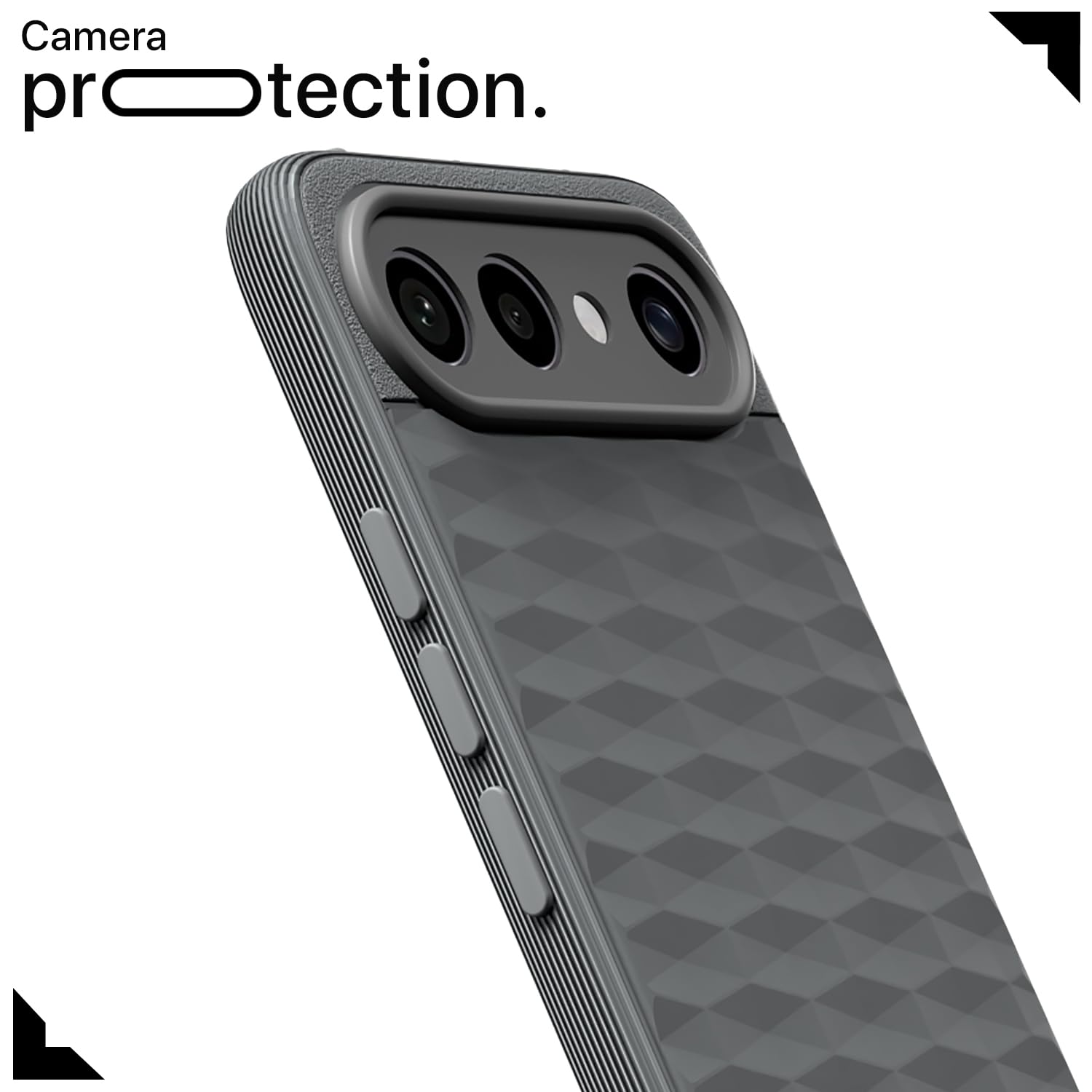 Vivo X300 FE 5G Silicone phone cover in grey by Pikkme – photo 5