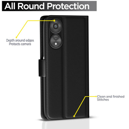 Pikkme Oppo A78 5G black wallet flip cover – photo 4