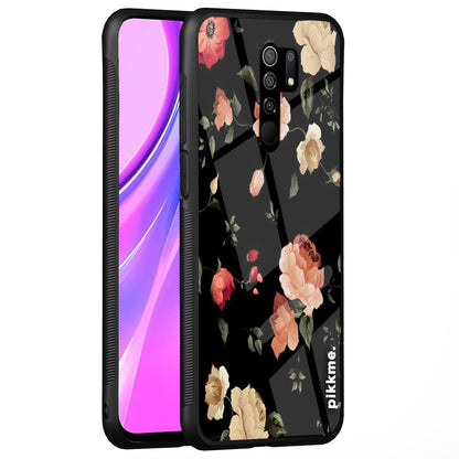 Pikkme Redmi 9 Prime Flower mobile cover