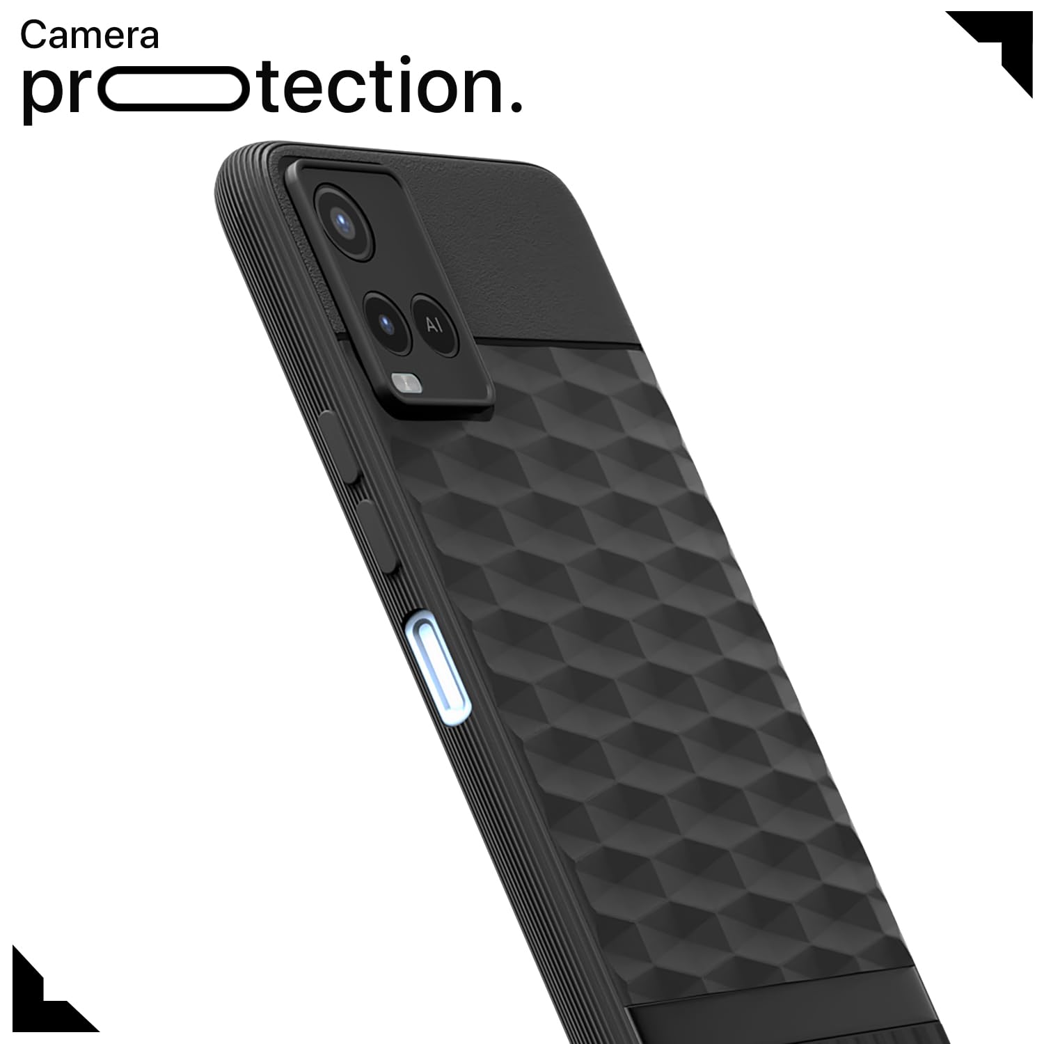 Pikkme Vivo Y21 2021 / Y33s  Gencase Back Cover (Grey)