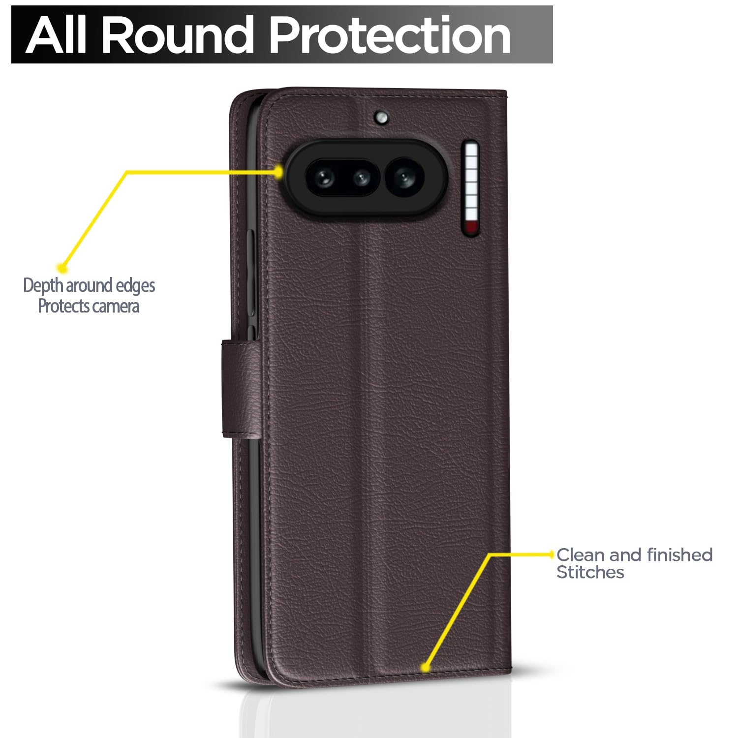 Coffee Wallet mobile flip cover for Nothing Phone 4a 5G – Pikkme – photo 4
