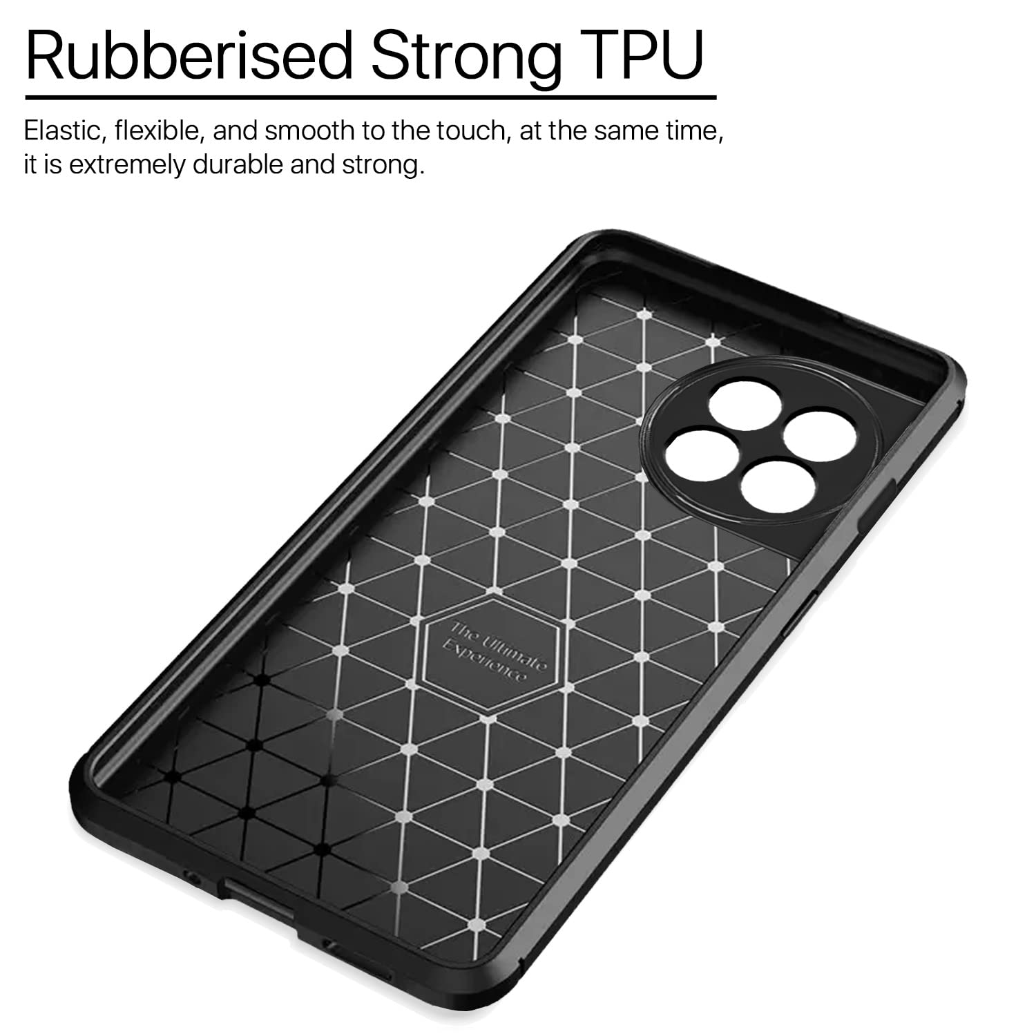 OnePlus 11 5G Carbon back cover in black by Pikkme – photo 7