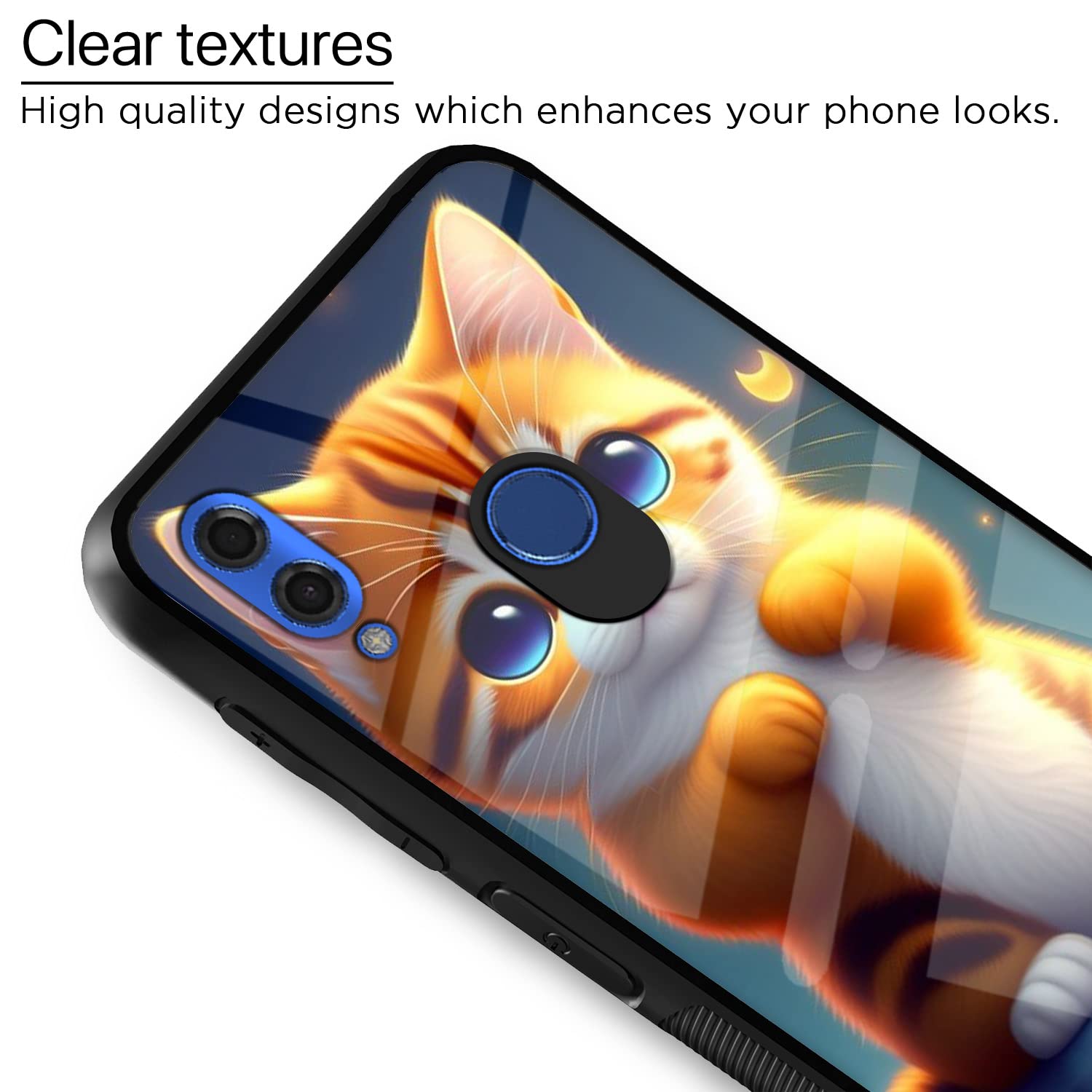 Honor 10 Lite Cat mobile cover by Pikkme – photo 4