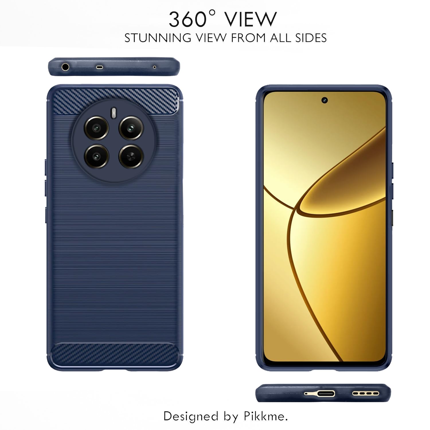 Blue back cover for Realme 12 Plus/P1/Narzo 70/70 Pro 5G – Pikkme – photo 7