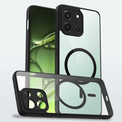 Pikkme black mag-safe back cover for OnePlus Nord 6 5G