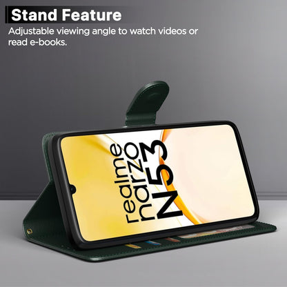 Pikkme green flip cover for Realme Narzo N53 – photo 3
