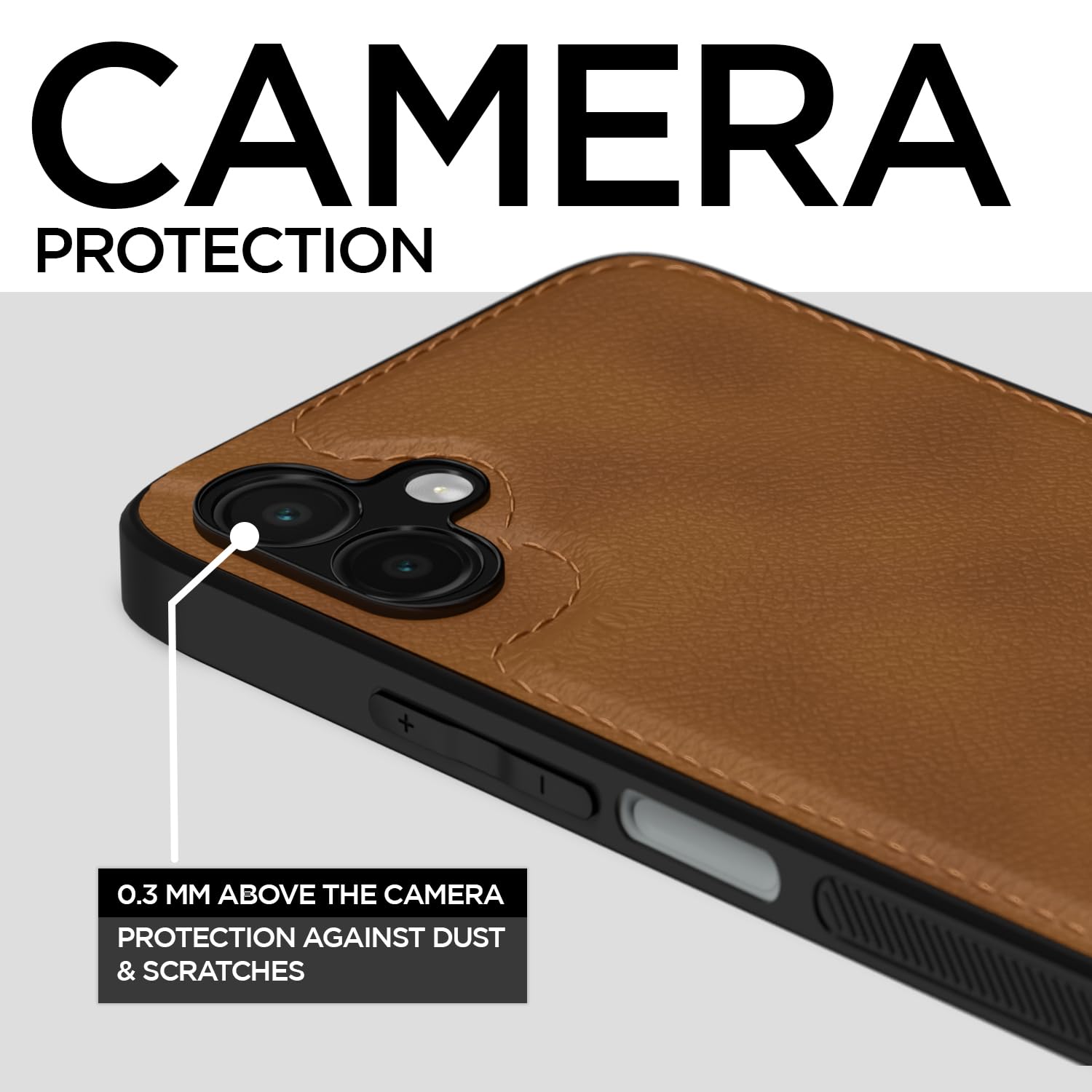 Brown back cover for Samsung A06 – Pikkme – photo 3