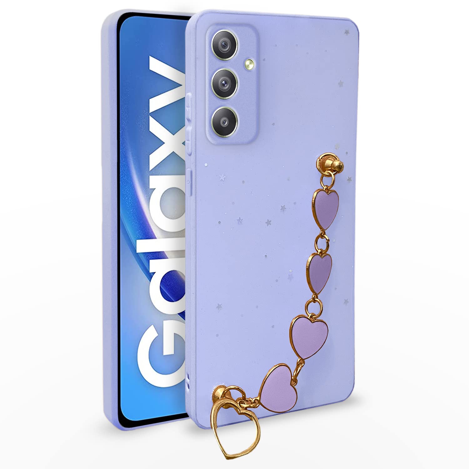 Pikkme purple phone cover for Samsung A34 5G