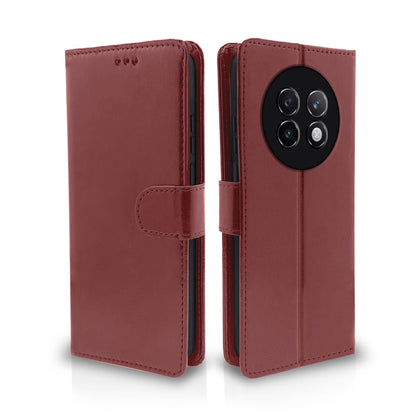Pikkme Realme 13 Plus 5G/P1 Wallet brown wallet flip cover