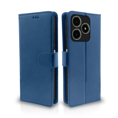 Blue Wallet wallet flip cover for Realme C63 4G – Pikkme