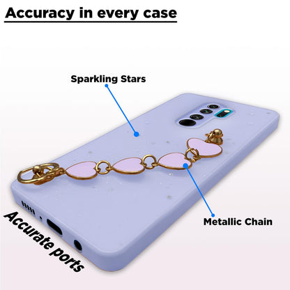 Pikkme purple Chain mobile back cover for Redmi Note 8 Pro – photo 4