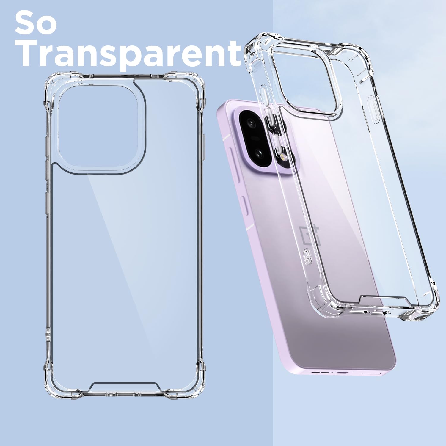 Pikkme OnePlus 15 5G Clear transparent mobile back cover – photo 2