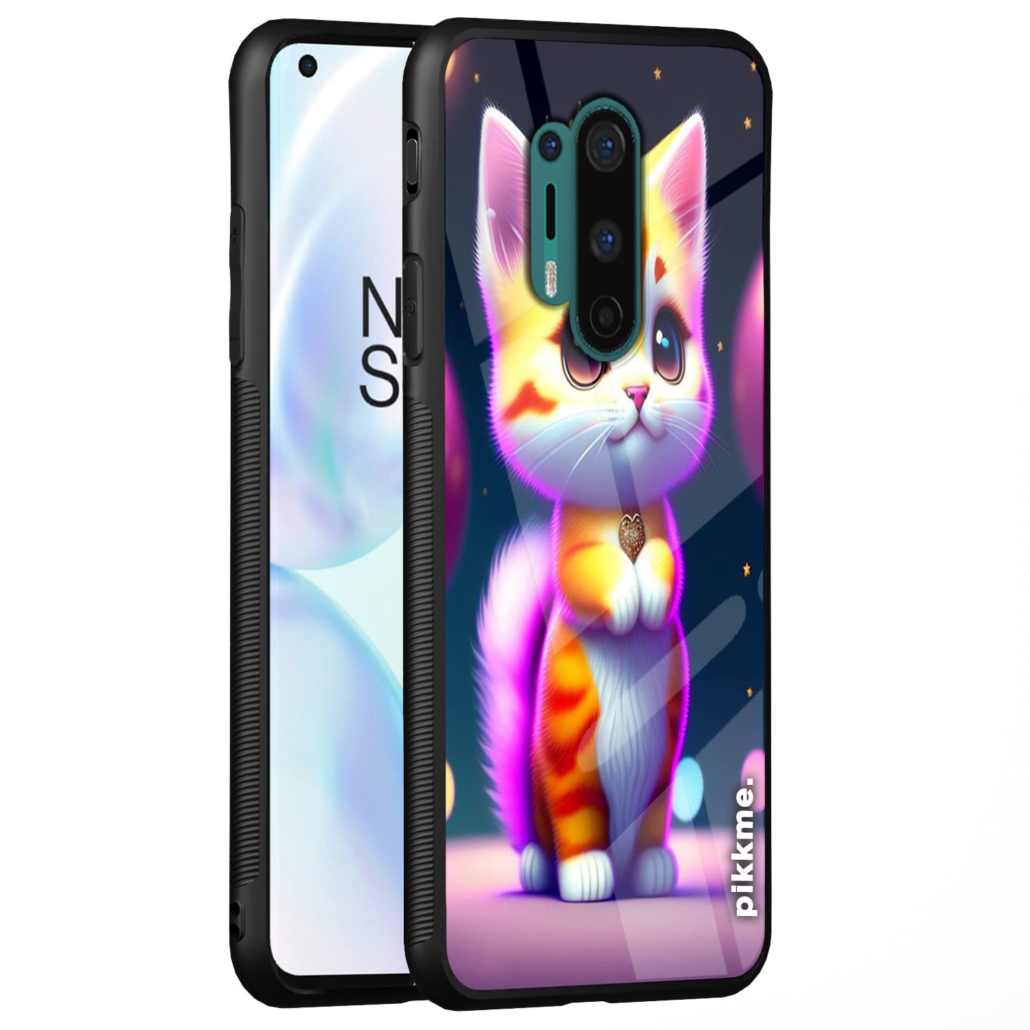 OnePlus 8 Pro Cat back cover by Pikkme