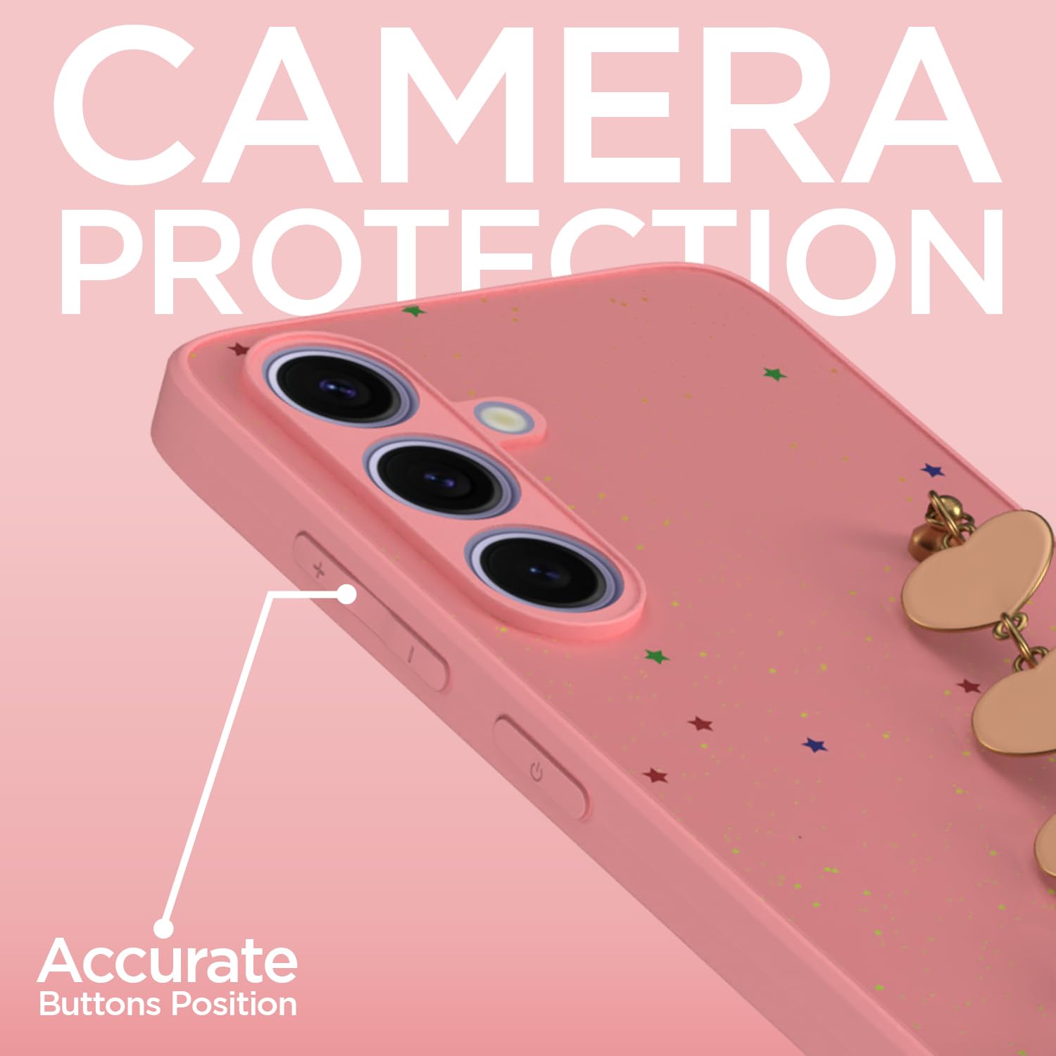 Pikkme Samsung S24 5G Chain pink mobile cover – photo 3