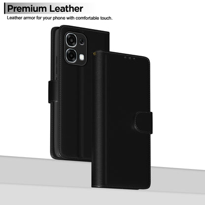 Oppo F31/F33 5G Wallet flip cover in black by Pikkme – photo 2