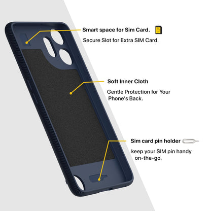 Pikkme CMF by Nothing Phone 2 Pro 5G Gencase Back Cover (Blue)