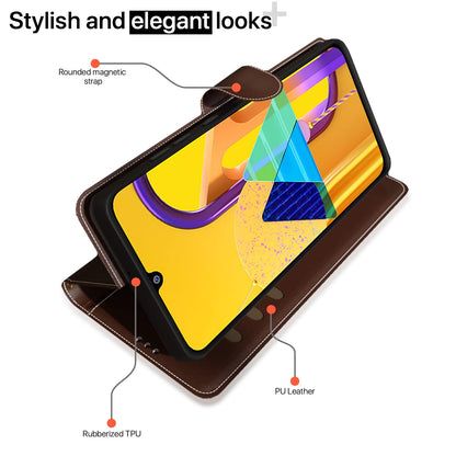 Pikkme brown & coffee flip case for Samsung M30s/M21/M21 (2021) – photo 3