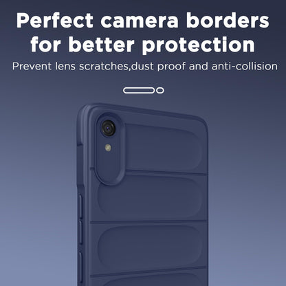 Pikkme Redmi 9A / 9i / 9A ZigZag Back Cover (Blue)
