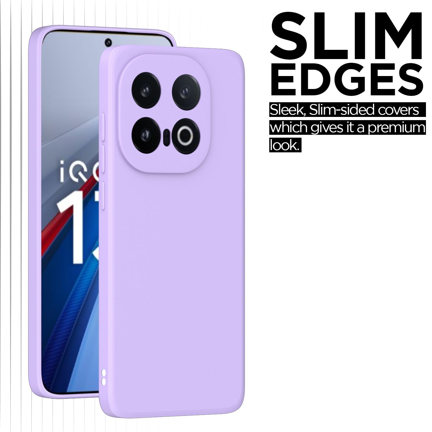 Pikkme iQOO 13 5G Matte purple mobile back cover – photo 6