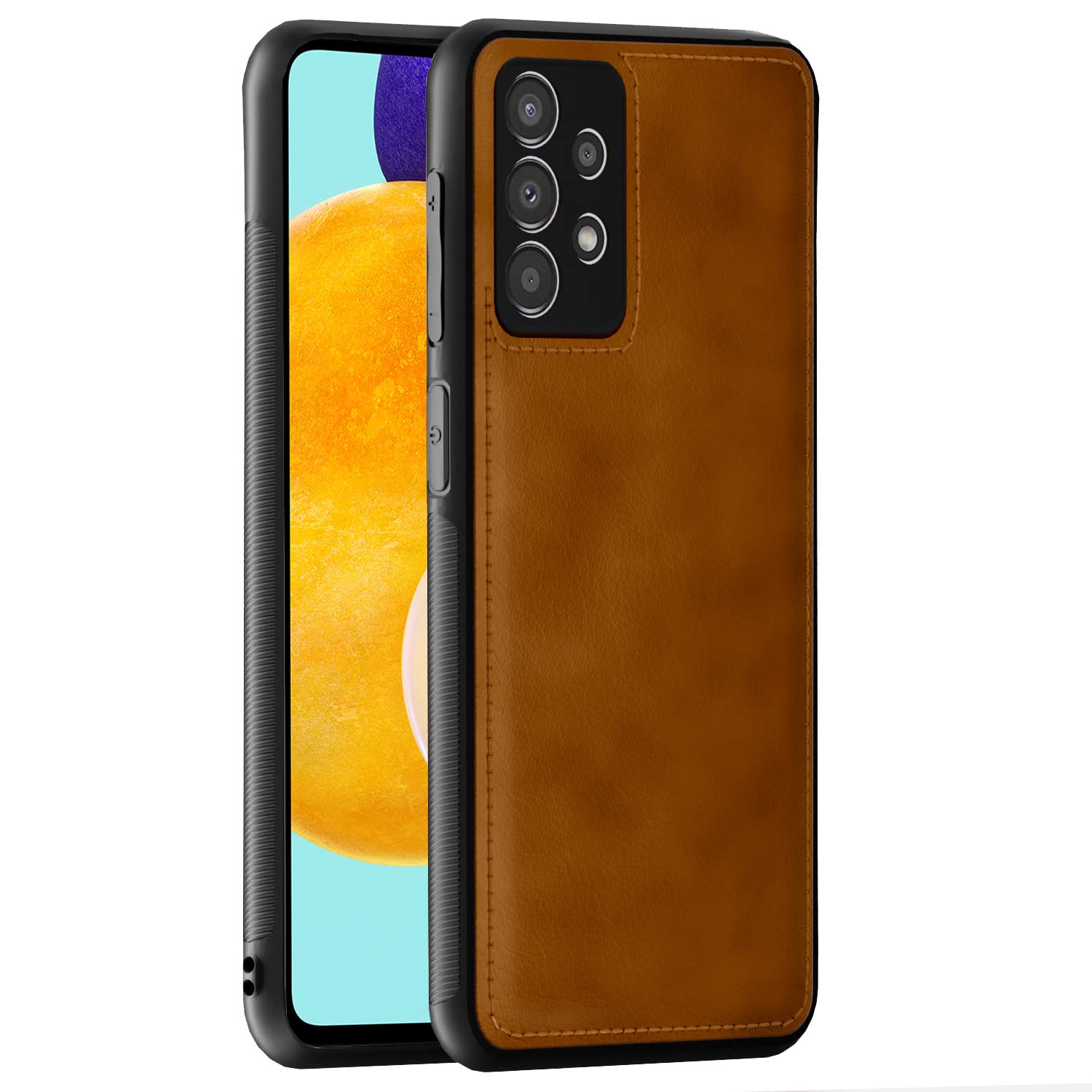 Brown mobile back cover for Samsung A52/A52s 5G – Pikkme